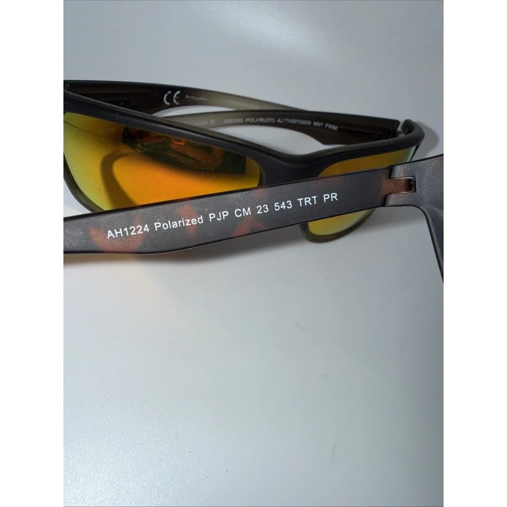 2 pair authentic Panama Jack Sunglasses-Brown/Blue Mirror & Brown Yellow Mirror